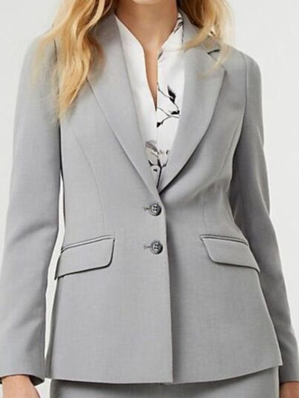 Le Chateau Gray Blazer - Size Medium